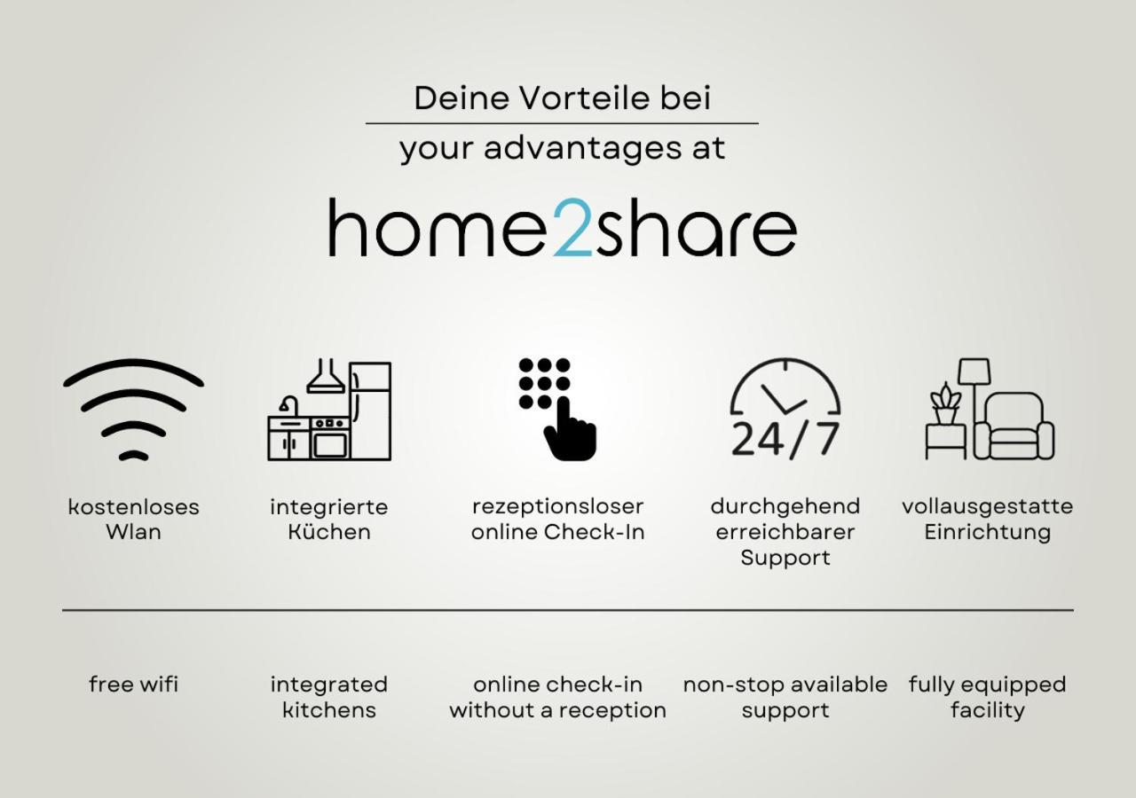 Schone Apartments In Der Innenstadt Von Osnabruck I Home2Share Ngoại thất bức ảnh